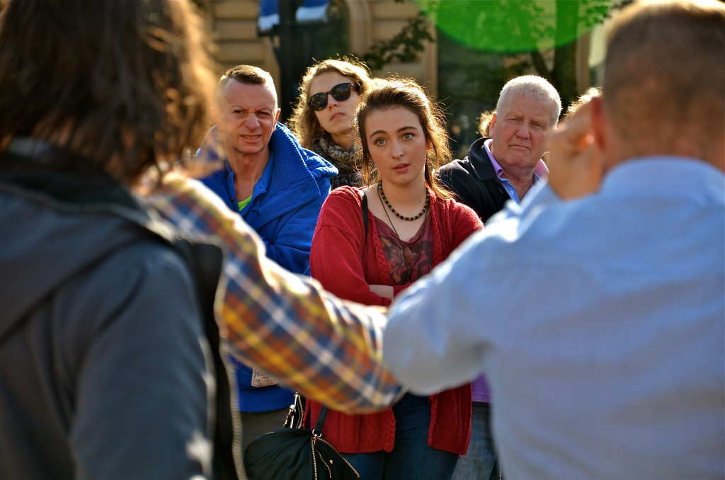 Public speeches on independence, George Square, Glasgow