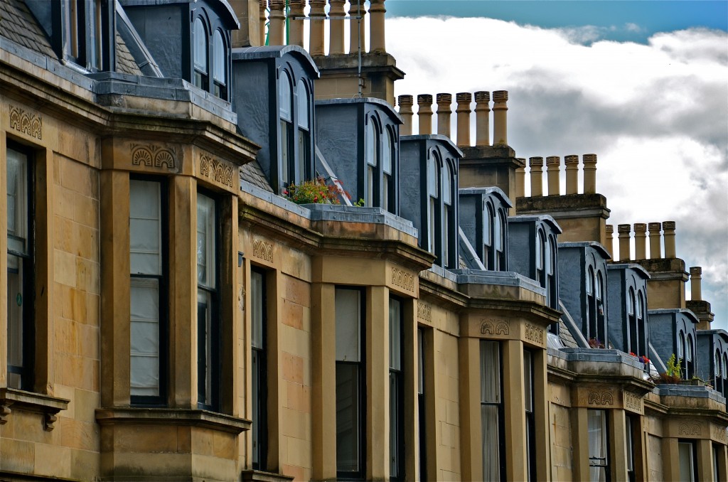 Glasgow tenements, West End of Glasgow