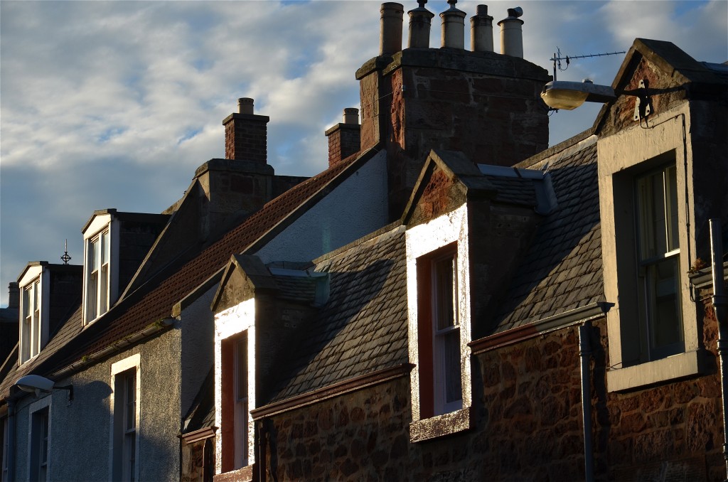 Rooftops in North Berwick, Edinburgh