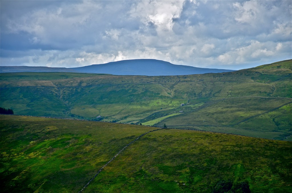 Yorkshire Dales, view west from Wensleydale