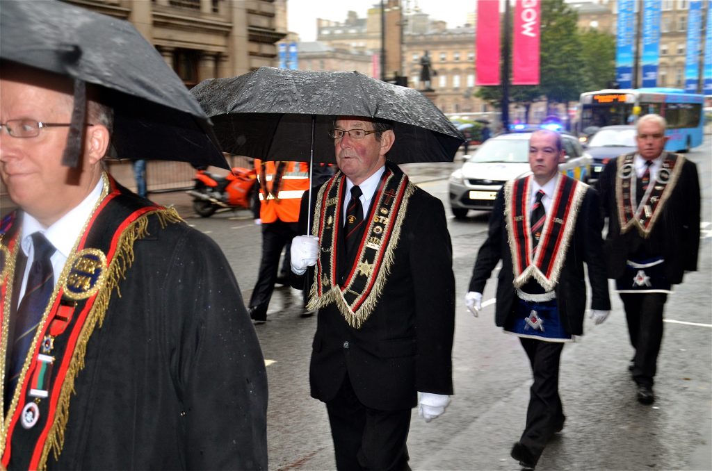 Orange Order walk, Glasgow